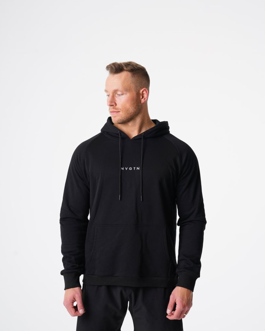 Black Men\'s NVGTN Lounge Hoodie Dubai | Zk3WwCXA