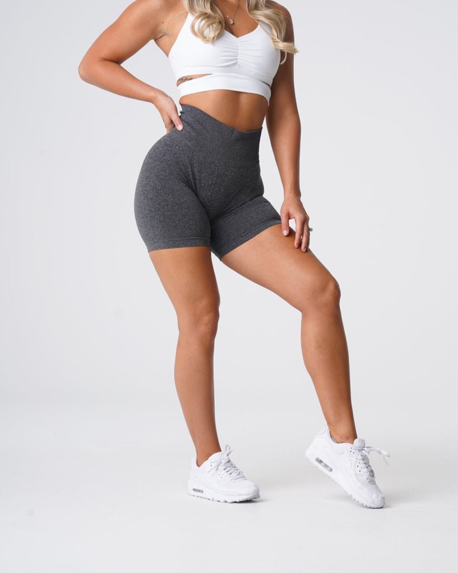 Black Women's NVGTN Pro Seamless Shorts Dubai | OP1xwL8U