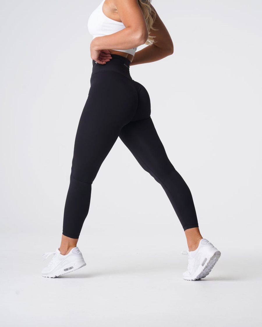 Black Women's NVGTN Signature 2.0 Leggings Dubai | eD6SNwYb