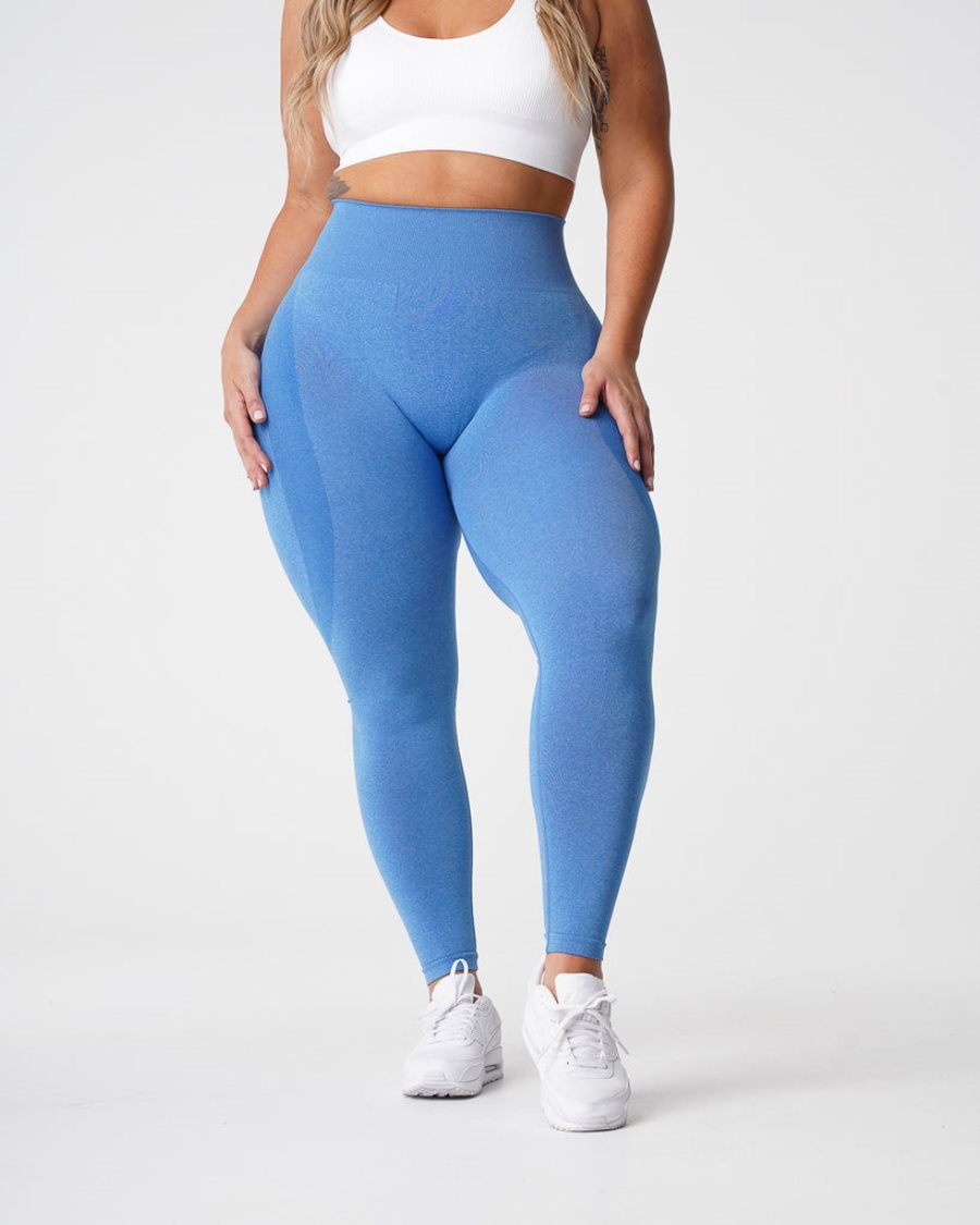 Blue Women\'s NVGTN Contour Seamless Leggings Dubai | tN5uS2WZ