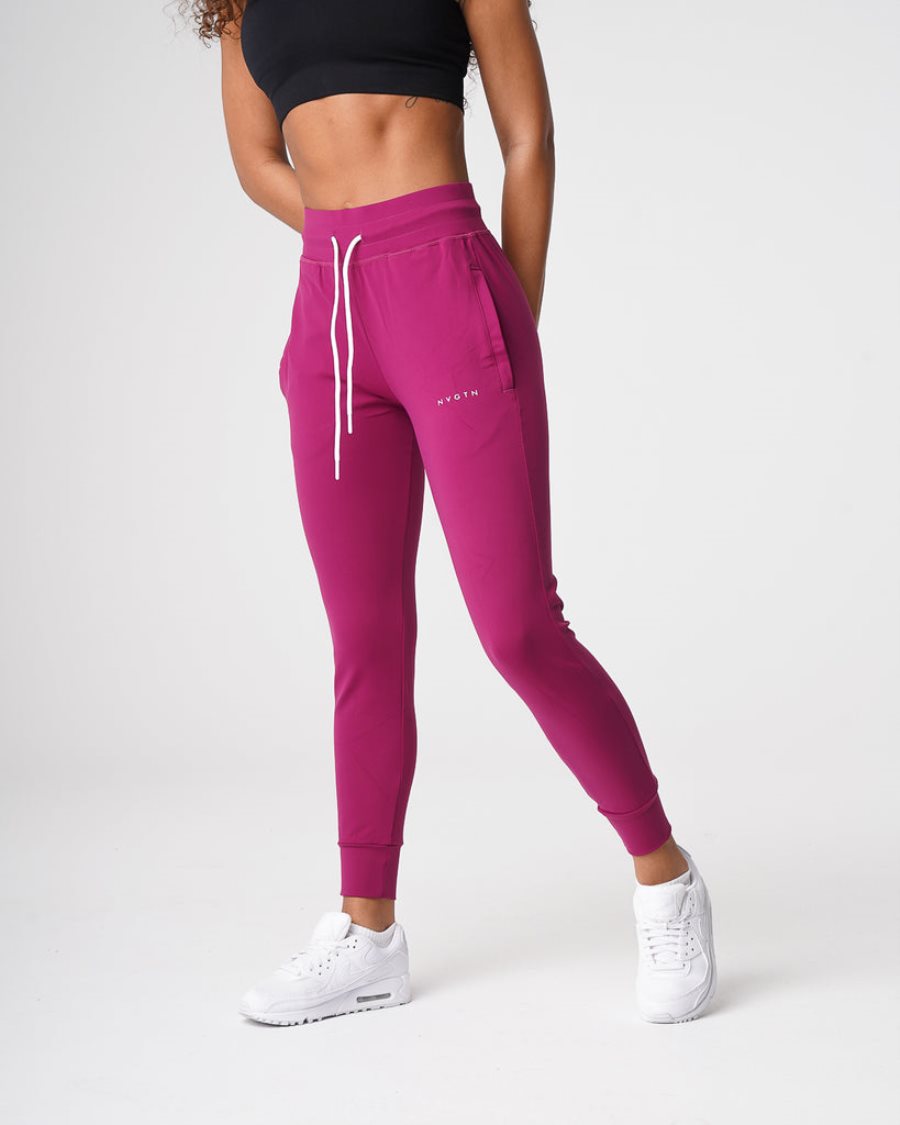 Burgundy Women's NVGTN Joggers Jogger Dubai | 43anrDP9