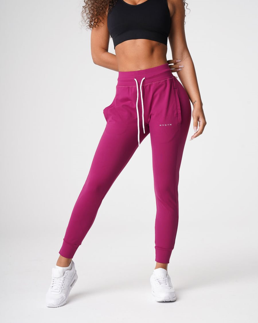 Burgundy Women\'s NVGTN Joggers Jogger Dubai | 43anrDP9