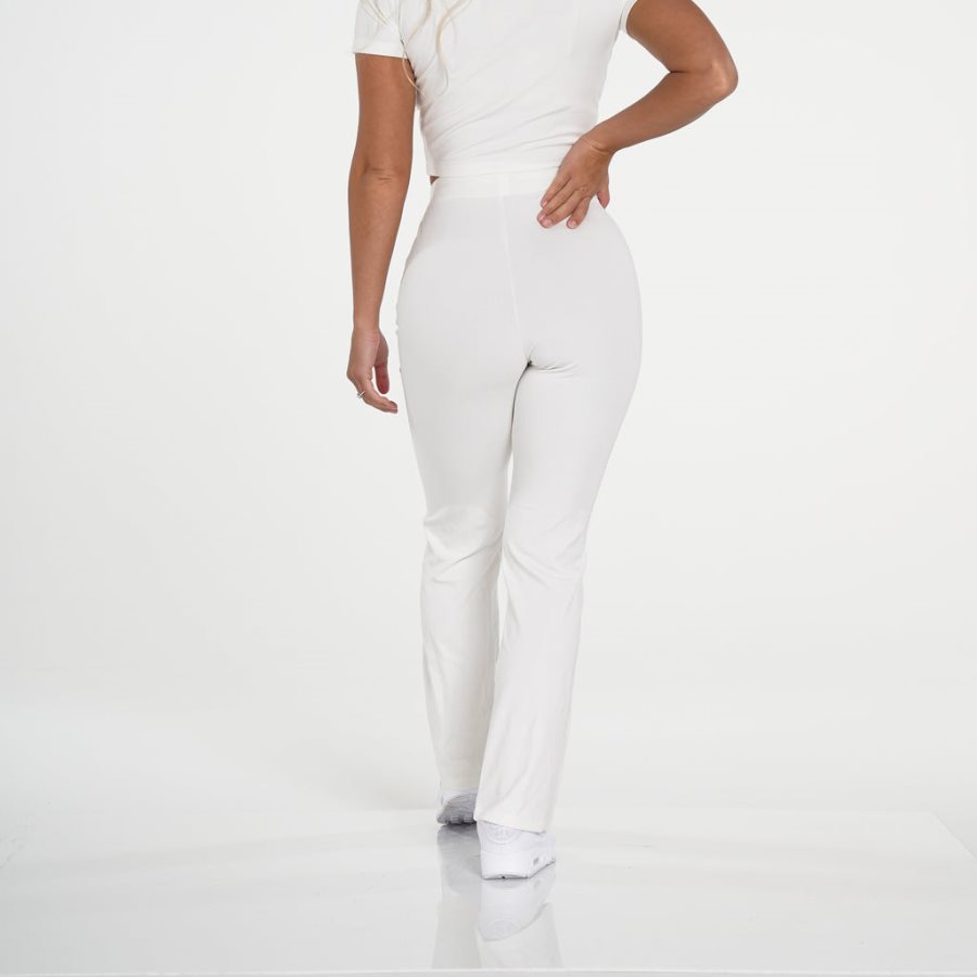 Cream Women's NVGTN Hello Weekend Lounge Pants Dubai | bQq5Pupv