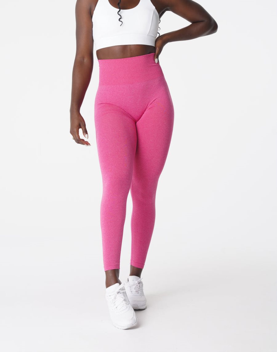 Fuchsia Women's NVGTN NV Seamless Leggings Dubai | 8jFjXyyZ