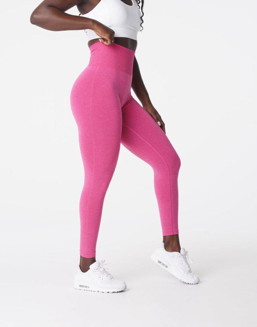 Fuchsia Women's NVGTN NV Seamless Leggings Dubai | 8jFjXyyZ