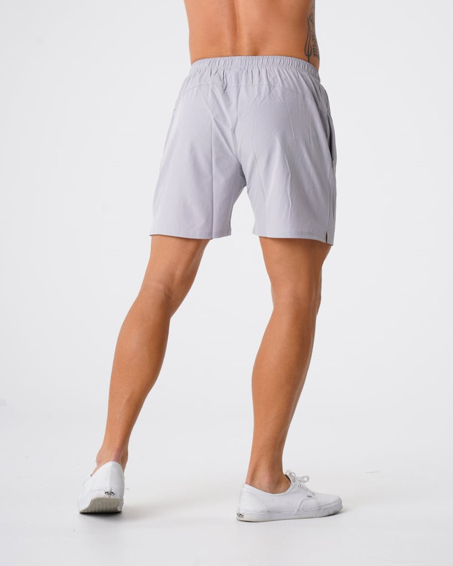 Grey Men's NVGTN Flex Shorts Dubai | w6bcLD0r