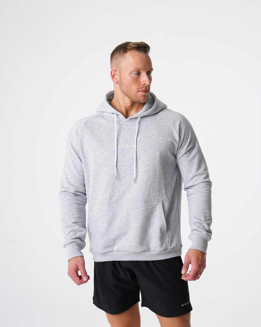 Grey Men's NVGTN Lounge Hoodie Dubai | 6j6xFdp3