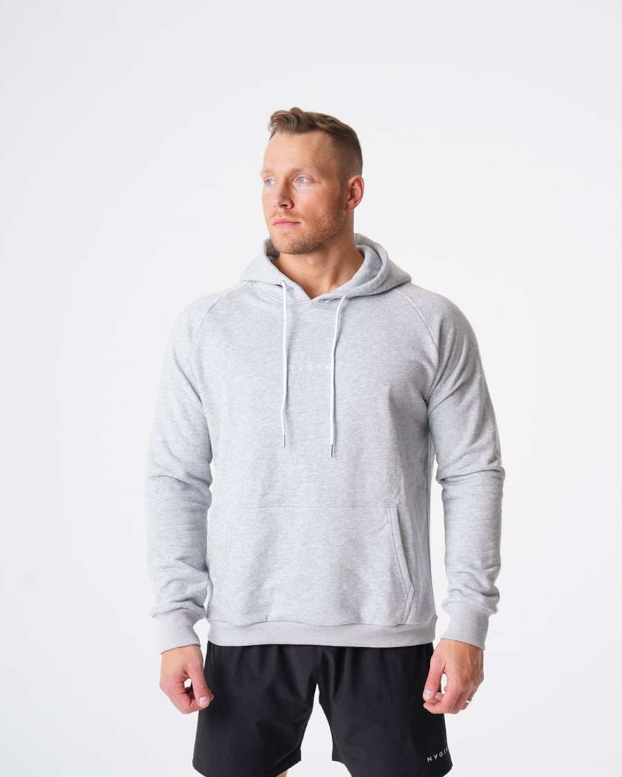 Grey Men\'s NVGTN Lounge Hoodie Dubai | 6j6xFdp3