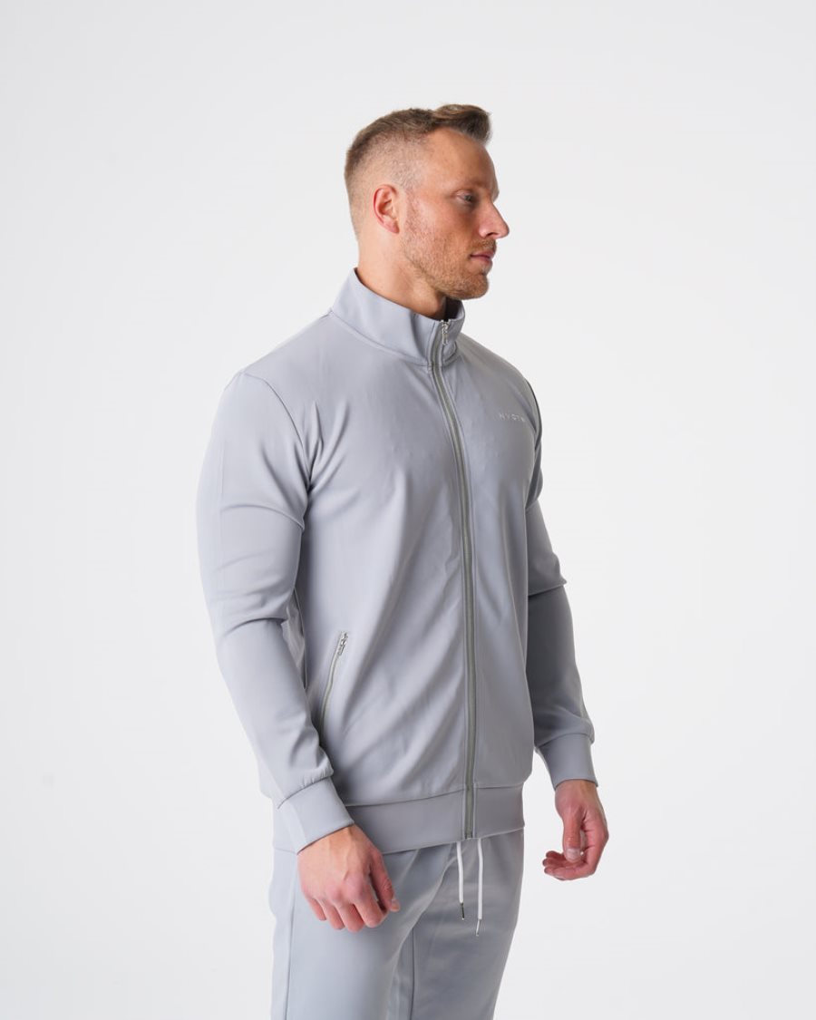 Grey Men's NVGTN Track Jackets Dubai | mUyruVQo