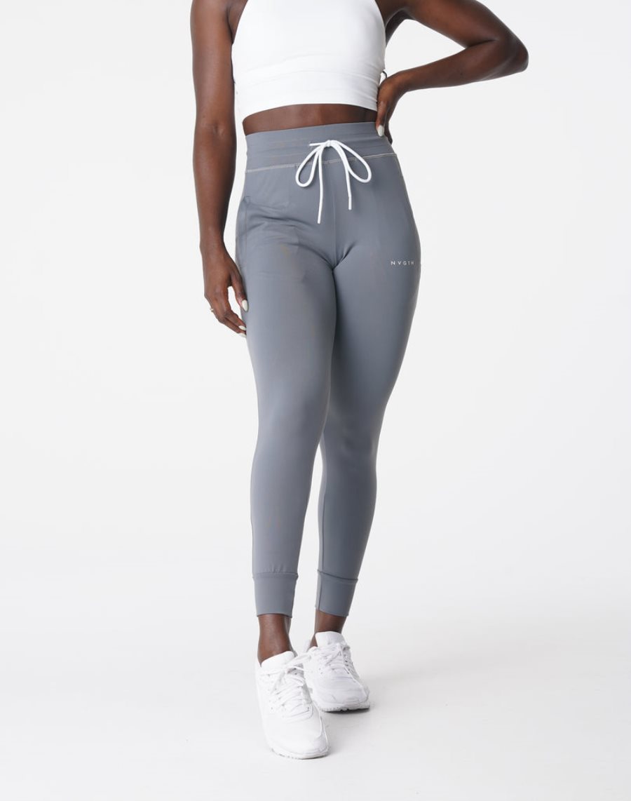 Grey Women's NVGTN Joggers Jogger Dubai | 31DryBwv