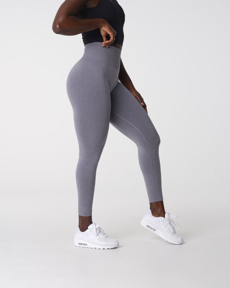 Grey Women's NVGTN NV Seamless Leggings Dubai | YrvC5mBJ