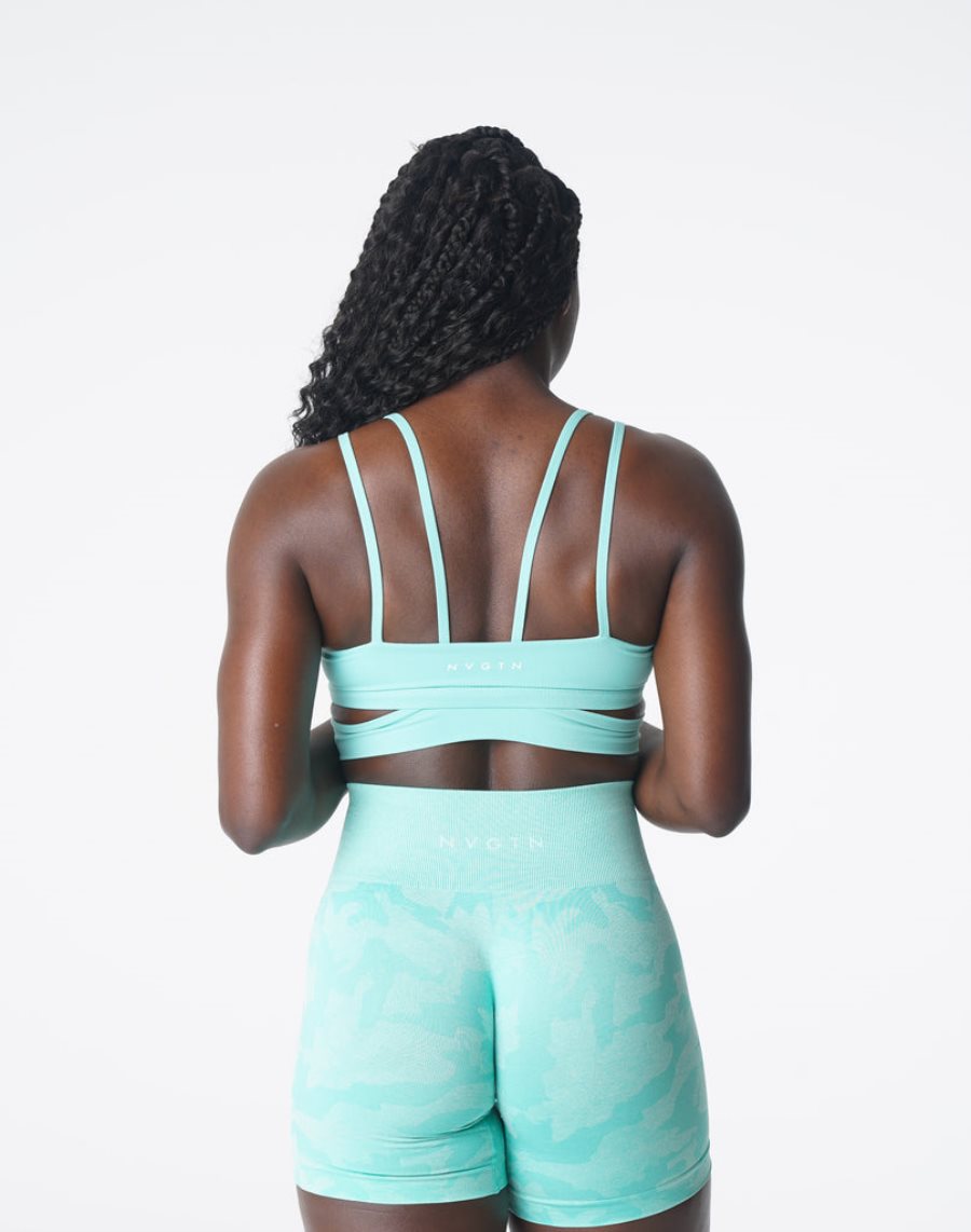 Mint Women's NVGTN Revolve Sports Bra Dubai | GfLKebiD