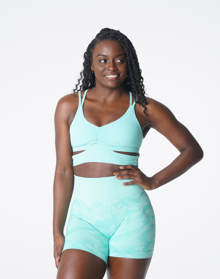 Mint Women's NVGTN Revolve Sports Bra Dubai | GfLKebiD