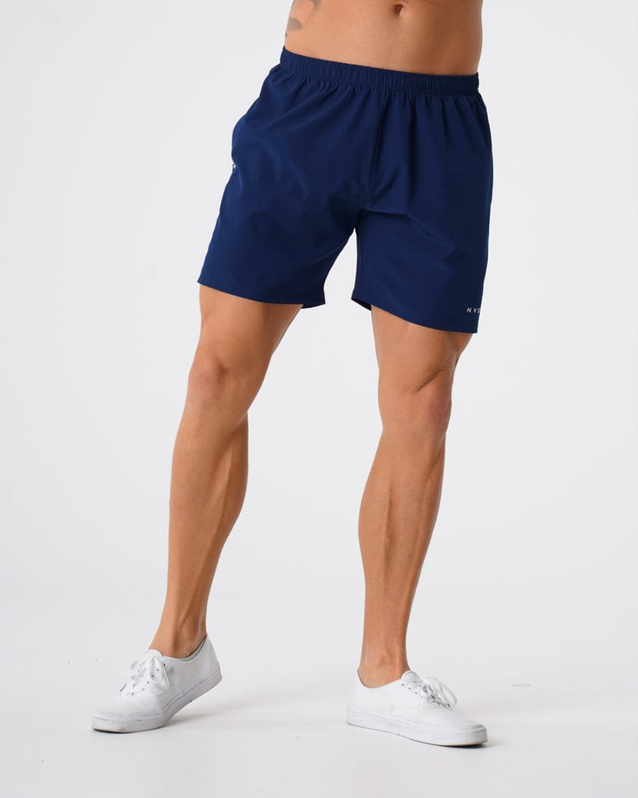 Navy Men's NVGTN Flex Shorts Dubai | WTcSVrb8