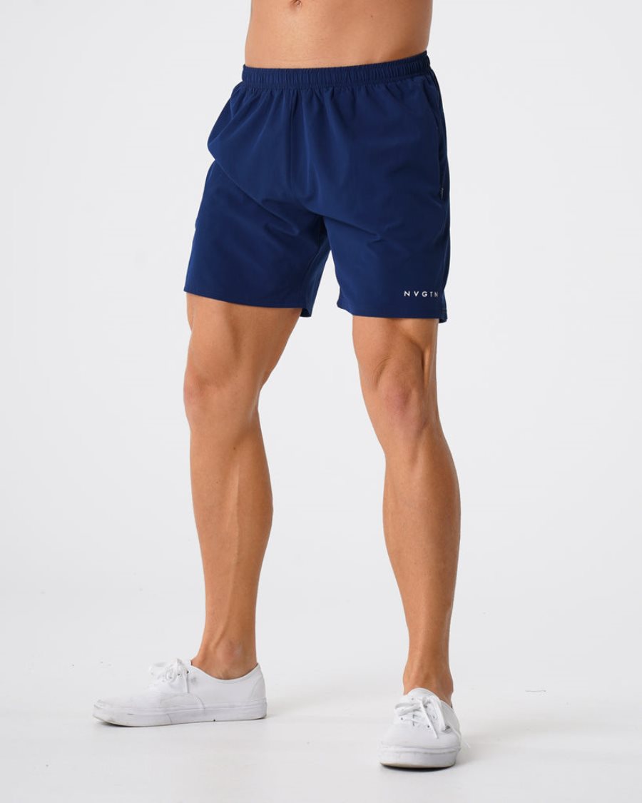 Navy Men\'s NVGTN Flex Shorts Dubai | WTcSVrb8