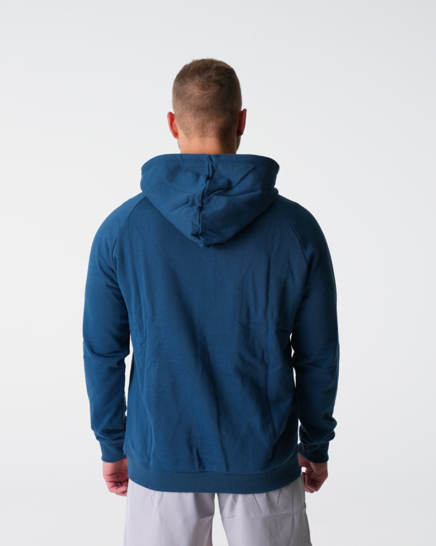 Navy Men's NVGTN Lounge Hoodie Dubai | Og01liVB