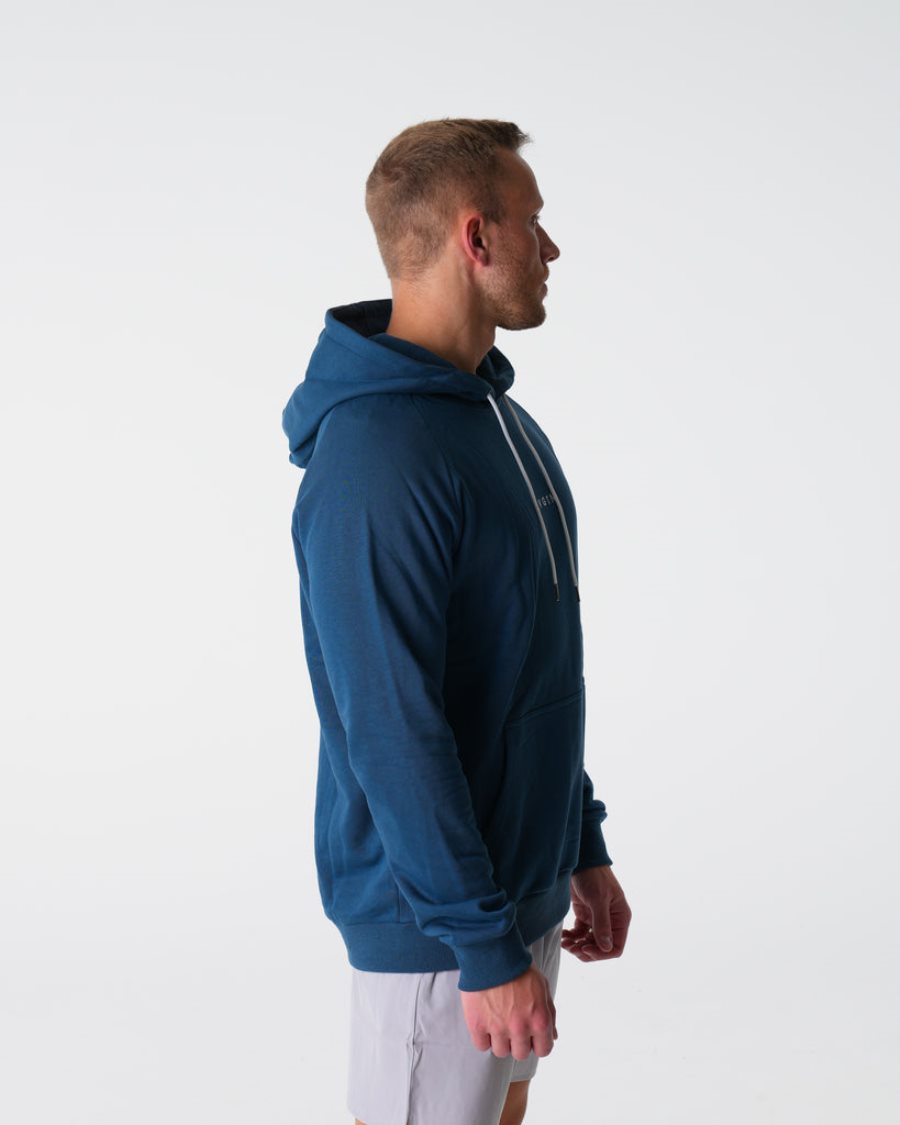 Navy Men's NVGTN Lounge Hoodie Dubai | Og01liVB