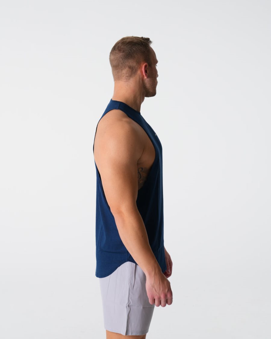 Navy Men's NVGTN Pulse Edge Tanks Dubai | Bhqij4Nr