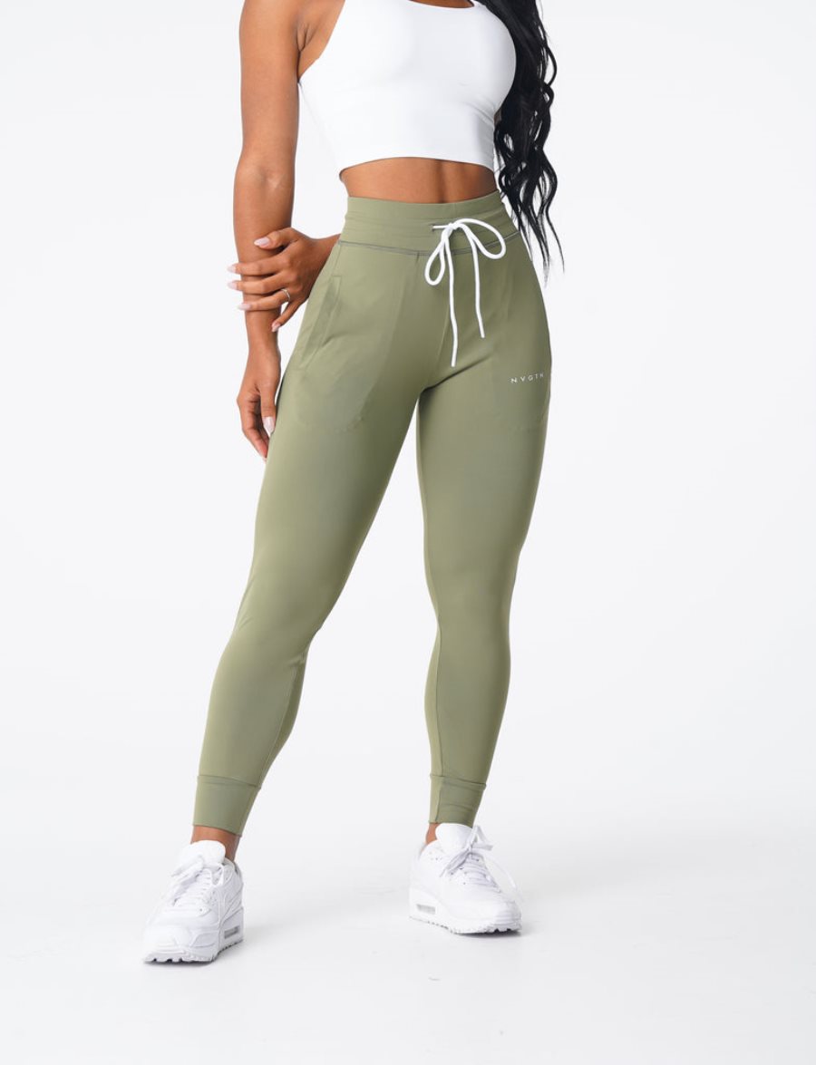 Olive Women's NVGTN Joggers Jogger Dubai | pya9k8iA