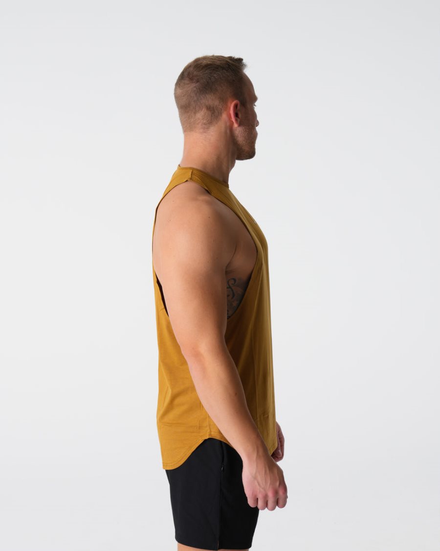 Orange Men's NVGTN Pulse Edge Tanks Dubai | HHR4k7yI