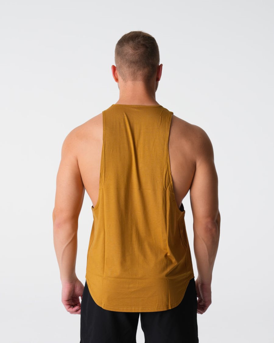 Orange Men's NVGTN Pulse Edge Tanks Dubai | HHR4k7yI