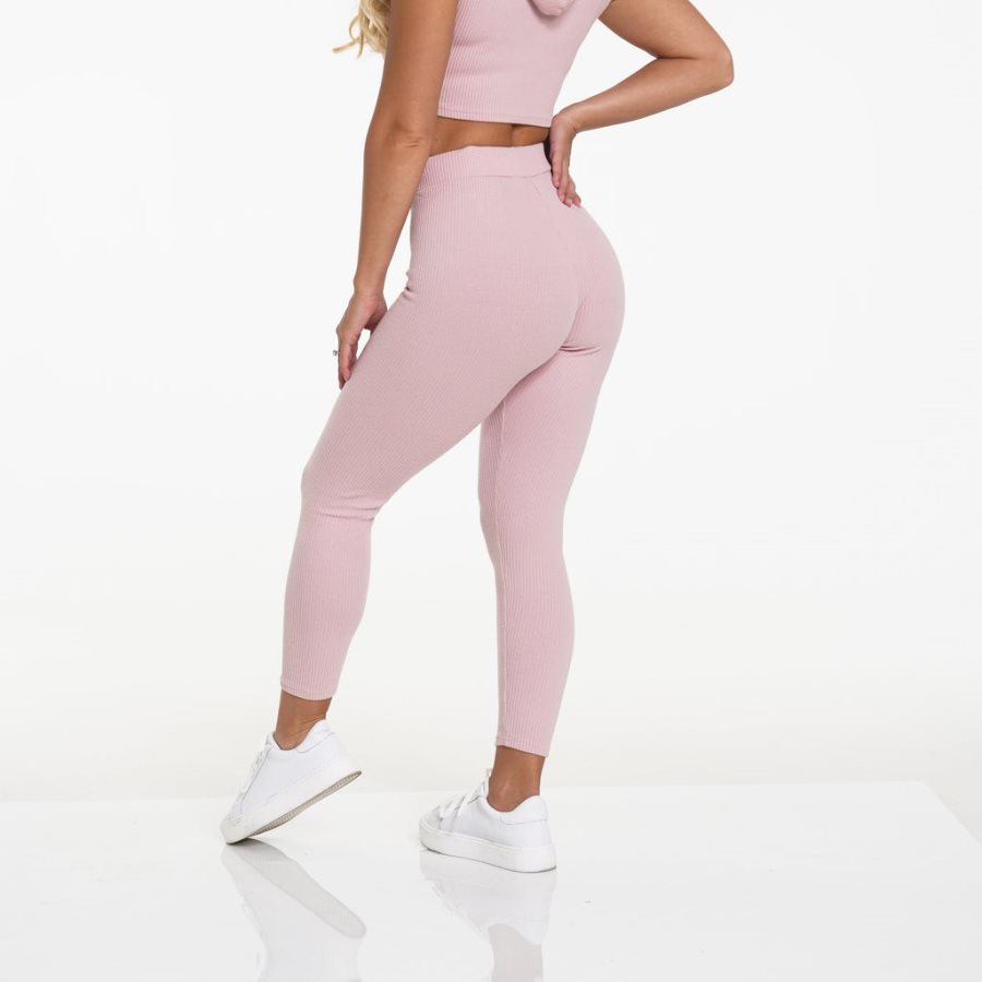 Pink Women's NVGTN Lazy Day Lounge Pants Dubai | rF56JVHn