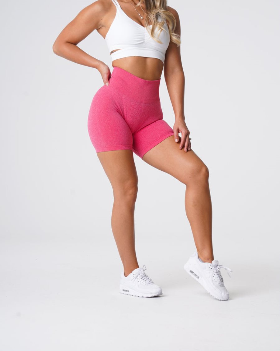 Pink Women's NVGTN Pro Seamless Shorts Dubai | SCBQJZLA