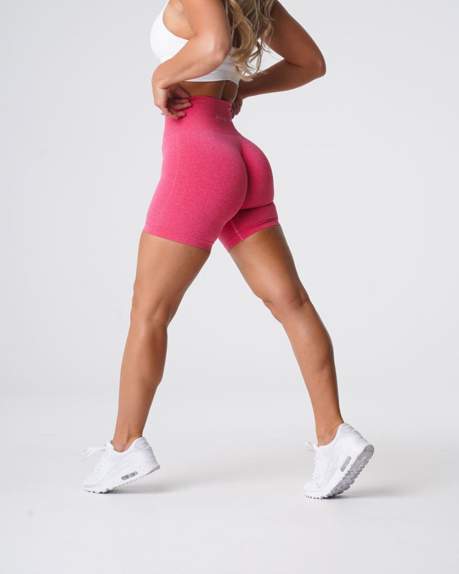 Pink Women's NVGTN Pro Seamless Shorts Dubai | SCBQJZLA