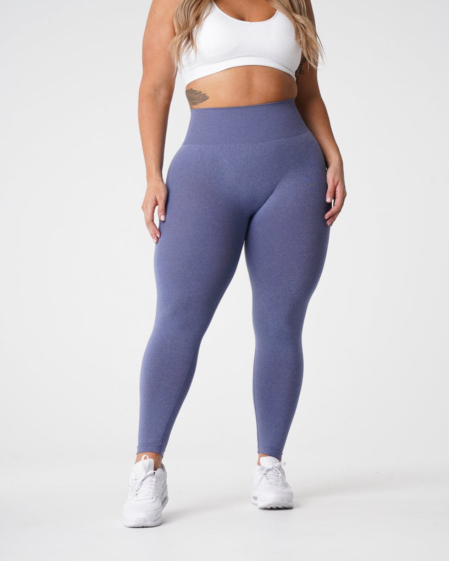 Purple Women's NVGTN Curve Seamless Leggings Dubai | 7XsuPv3a