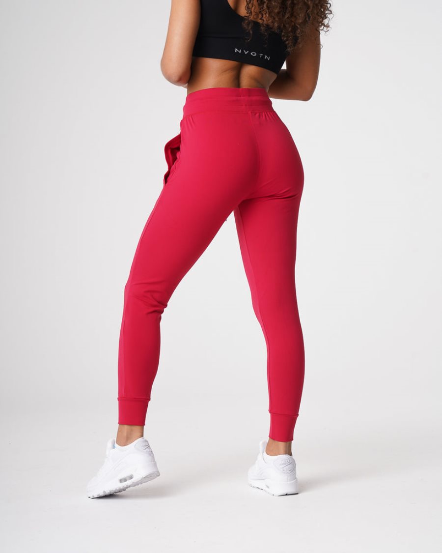 Red Women's NVGTN Joggers Jogger Dubai | KIqjhJEZ