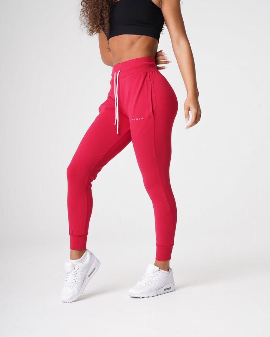 Red Women's NVGTN Joggers Jogger Dubai | KIqjhJEZ