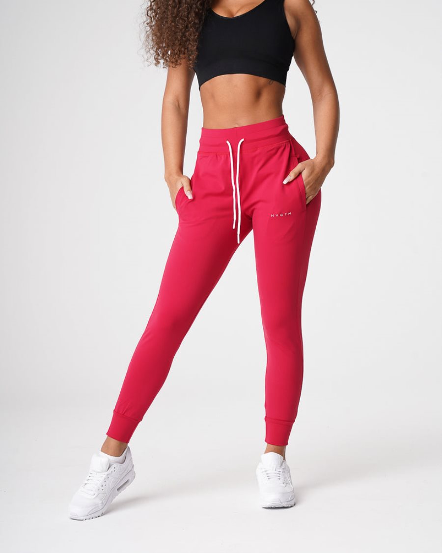 Red Women\'s NVGTN Joggers Jogger Dubai | KIqjhJEZ