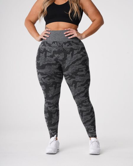 Black Women's NVGTN Camo Seamless Leggings Dubai | gLqvwFPY