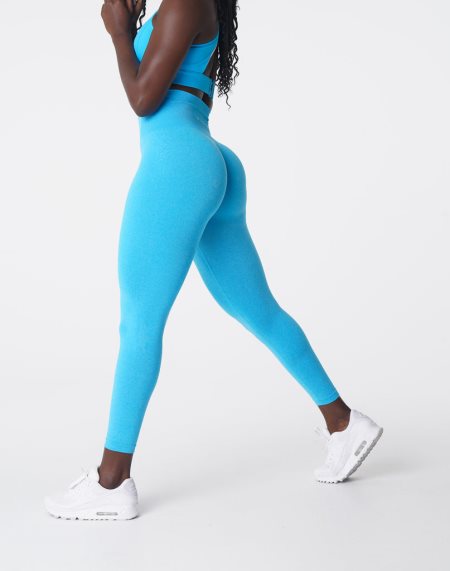 Blue Women's NVGTN NV Seamless Leggings Dubai | V0R71YO6