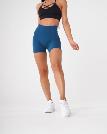 Blue Women's NVGTN Signature 2.0 Shorts Dubai | JOUi5QnK