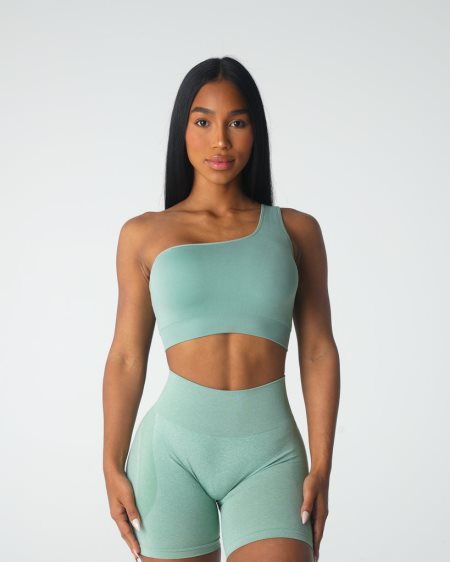 Green Women's NVGTN Passion Seamless Sports Bra Dubai | suzVjASd