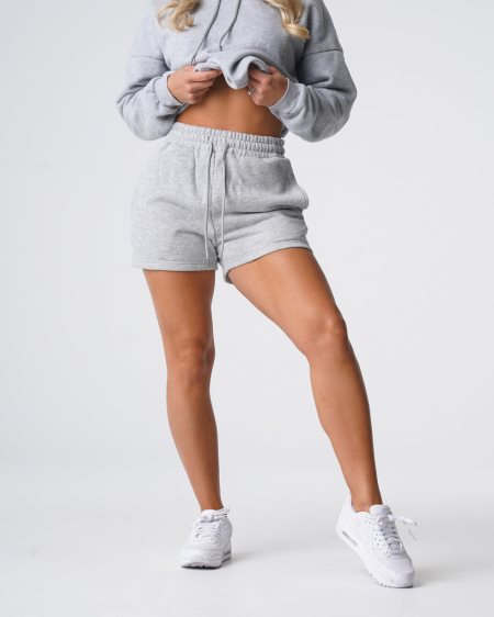 Grey Women's NVGTN Essential Lounge Shorts Dubai | I6glDC9C