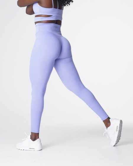 Light Purple Women's NVGTN Signature 2.0 Leggings Dubai | xpdHU9ze